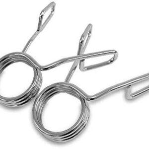 metal barbell clips
